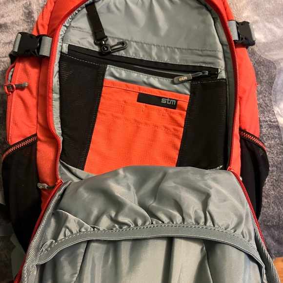 STM Revolution S Burnt Orange Laptop Backpack - Picture 2 of 6